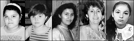 Gestorben durch die Anschläge von Solingen am 29. Mai 1993: Hülya Genç (9), Saime Genç (4), Hatiçe Genç (18), Gürsün Ince (27), Gülistan Öztürk (12)