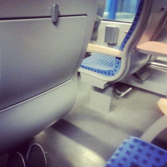 So schön ist es in Zügen der DB nicht immer.