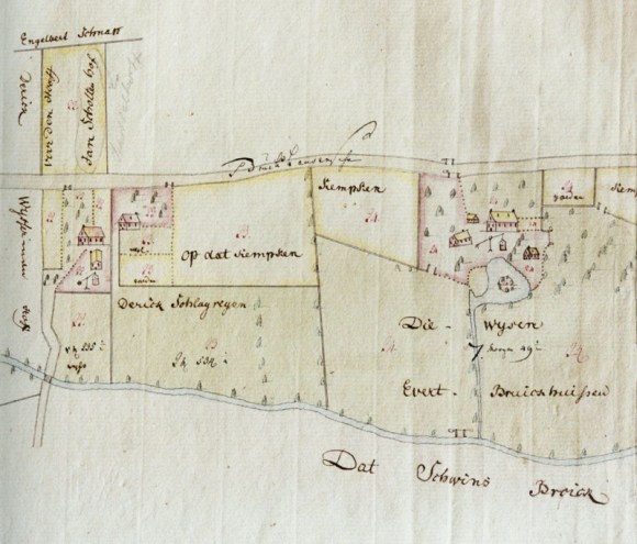 Flurkarte mit Schultenhof